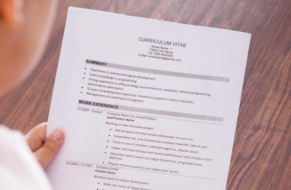 Búsqueda laboral: consejos para armar un CV atractivo y completo