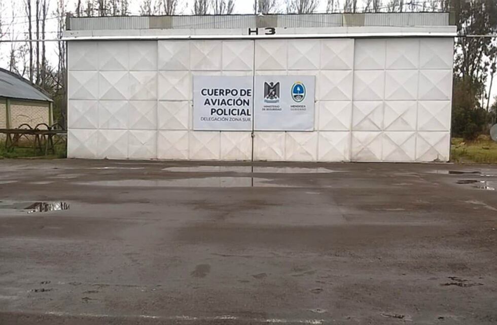 Intimaron a Seguridad para que pague o desalojarán el hangar destinado al helicóptero policial