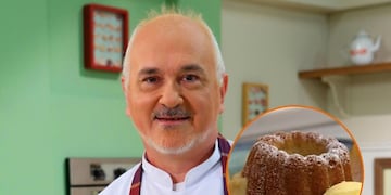 Cómo hacer una torta de manzana invertida: la receta de Osvaldo Gross para lograr un clásico irresistible