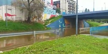 La costanera, cerrada.