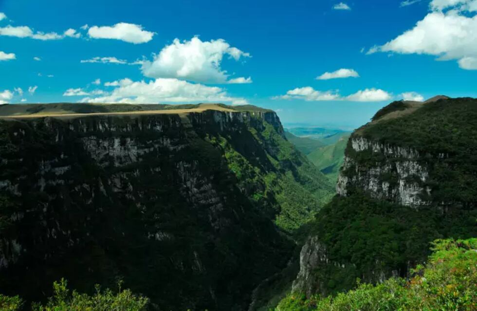 Tragedia en Brasil: una nena cayó al vacío en un acantilado frente a su familia