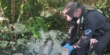 Secuestran cargamento de marihuana en Oro Verde.