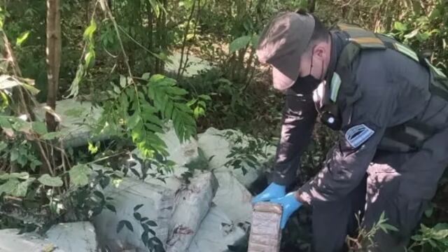 Secuestran cargamento de marihuana en Oro Verde.