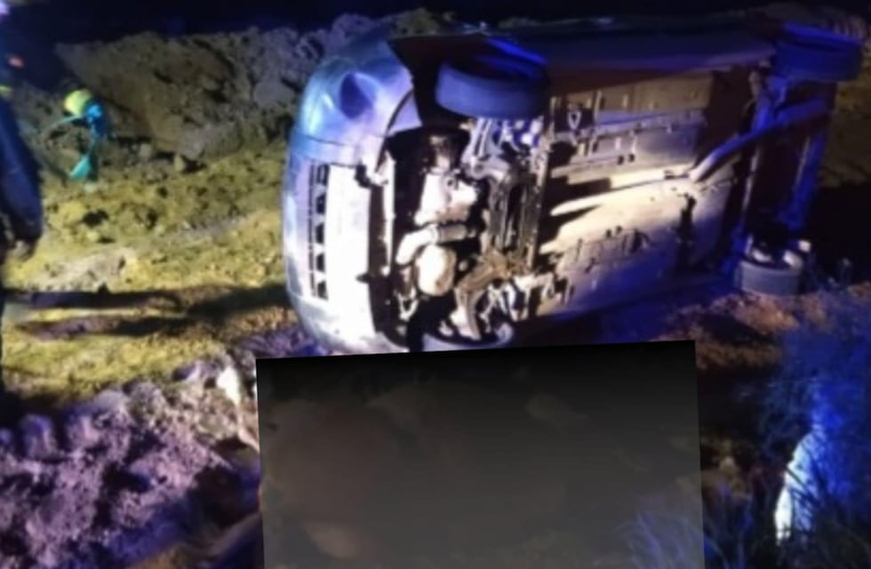 Ruta 3: chocaron un caballo y volcaron