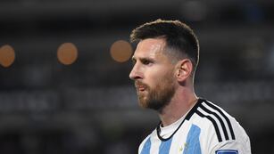 La razón por la que Messi no estará en el partido de esta noche. (AP Foto/Gustavo Garello)