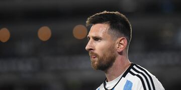 La razón por la que Messi no estará en el partido de esta noche. (AP Foto/Gustavo Garello)