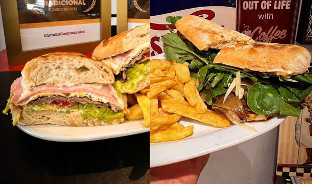 Tradicional y Gourmet, los dos lomitos ganadores de este 2023 en Córdoba.