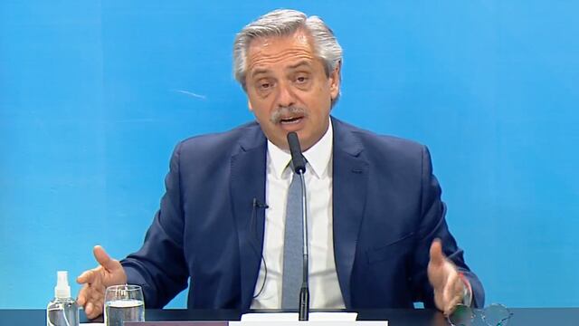 En un video de un poco más de seis minutos, Alberto habló del 2020, la campaña de vacunación y pidió seguir cuidándose.