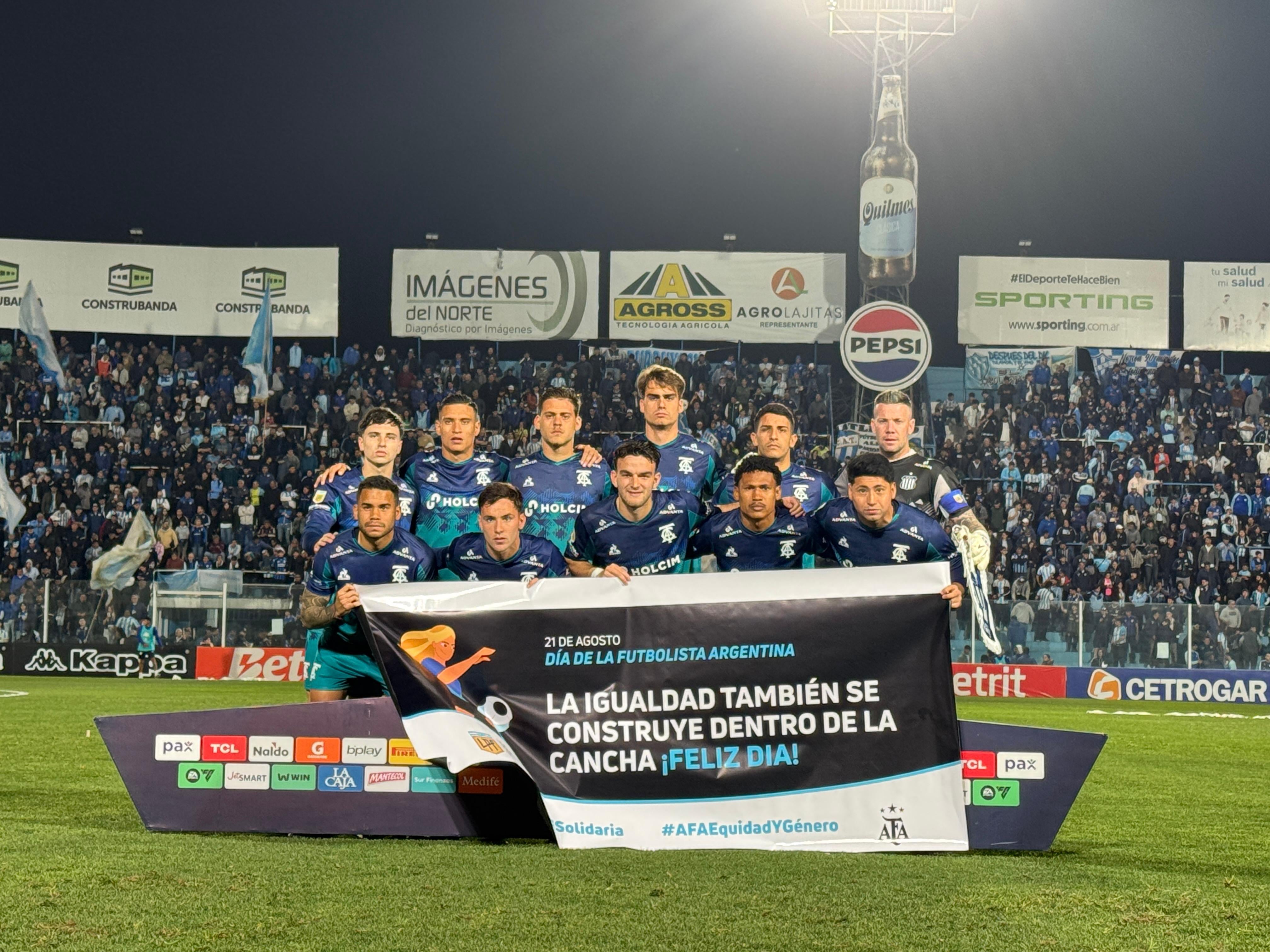La formación de Talleres en Tucumán. (Prensa Liga Profesional).