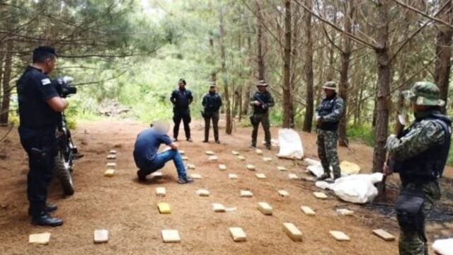 San Pedro: secuestran cargamento de marihuana.