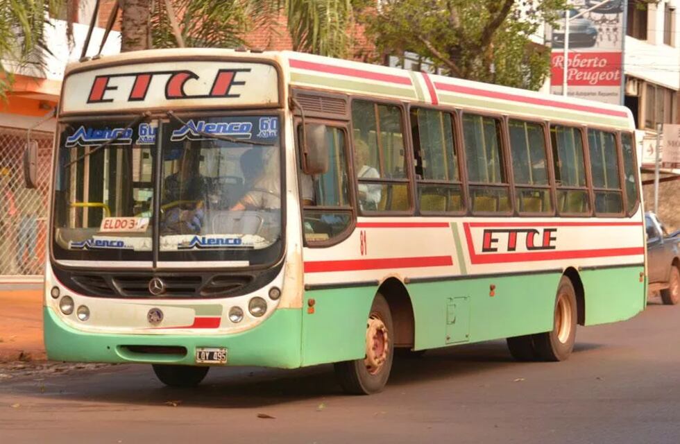 Este lunes no habrá servicio de colectivos urbanos en Eldorado