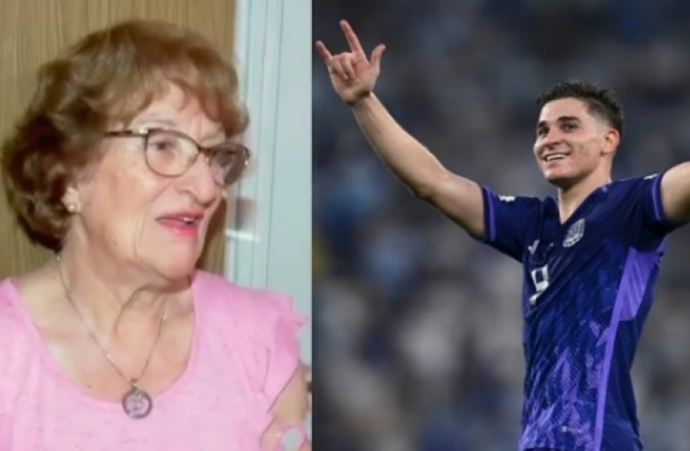 Volvió a hablar Tita, la abuela de Julián Álvarez: “Él sigue siendo el mismo de siempre”