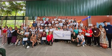 Autoridades del Ministerio de Desarrollo Social destacaron el rol de las organizaciones que acompañan a la infancia en toda la provincia.