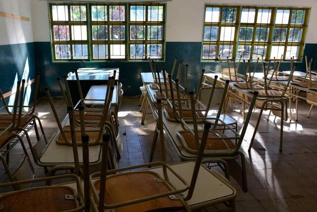 Nadie en las aulas. La falta de presencialidad aumenta las desigualdades educativas.