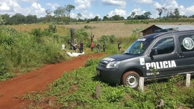 El cuerpo encontrado calcinado en Irigoyen presentaba disparos de arma de fuego.