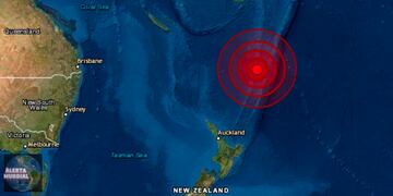 Un terremoto de 8,1 en Nueva Zelanda puso en alerta prevenativa de tsunami a Chile y Perú.