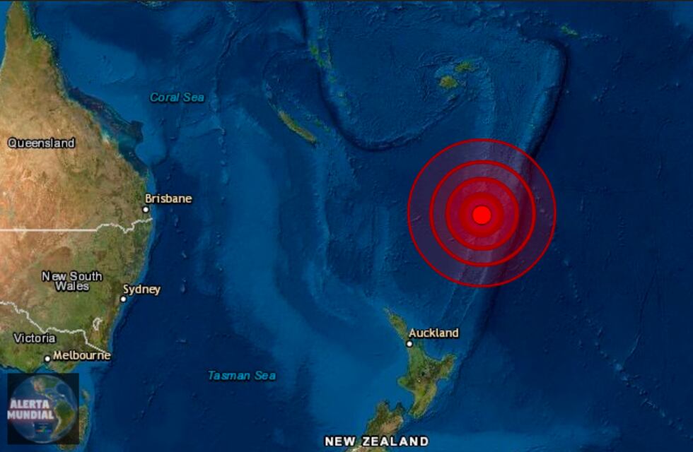 Alertan por un posible tsunami que afectaría a Chile, Perú y Nueva Zelanda