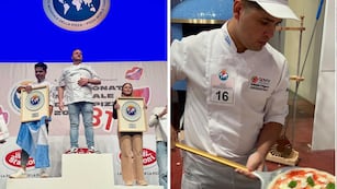 El maestro pizzero argentino que hizo historia en el Mundial de la Pizza.