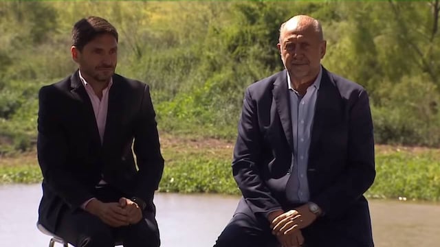 El diputado provincial y el jefe de la Casa Gris compartieron el acto en Coronda.