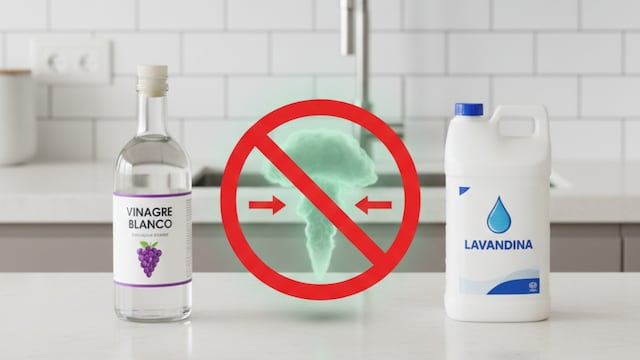 Peligro mortal: por qué nunca debés mezclar vinagre y lavandina.