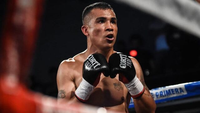 El deportista de Morón se presentó en el combate de fondo de la velada en Desvío Arijón. (TyC Sports)