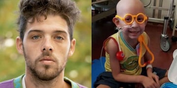 Santiago Maratea se sumó a la campaña solidaria para el niño de Corral de Bustos, que debe afrontar un tratamiento en Barcelona.