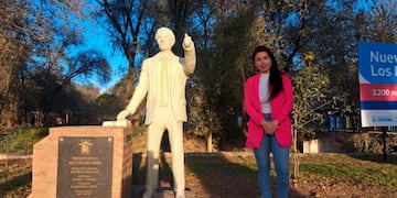 En Anisacate, Córdoba, la mujer cumplió con su promesa de campaña este jueves 11 de enero.