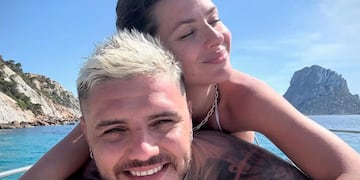 La pareja disfrutó de una tarde en Ibiza.