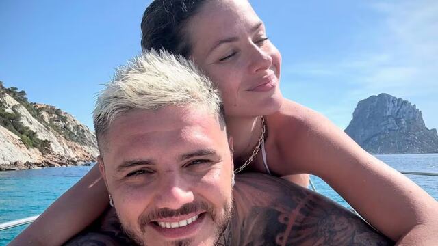 La pareja disfrutó de una tarde en Ibiza.