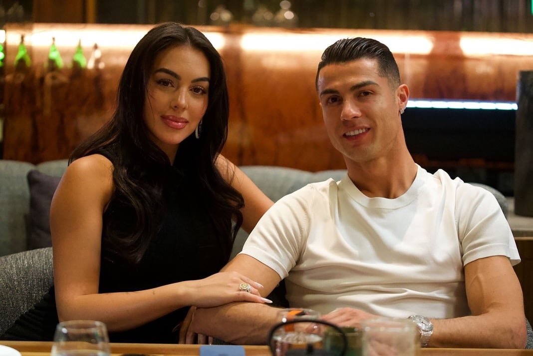 Cristiano Ronaldo y Georgina Rodríguez.