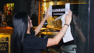 Salones de fiesta y bares clausurados en Córdoba. (Gentileza).