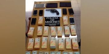 Recuperaron dinero malhabido en Posadas.