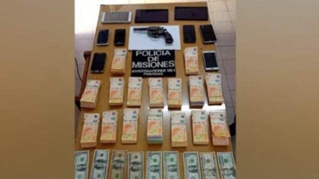 Recuperaron dinero malhabido en Posadas.