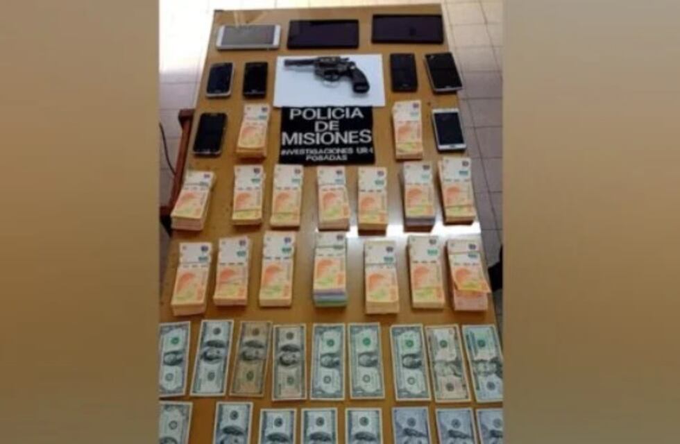 Recuperaron dinero malhabido en Posadas