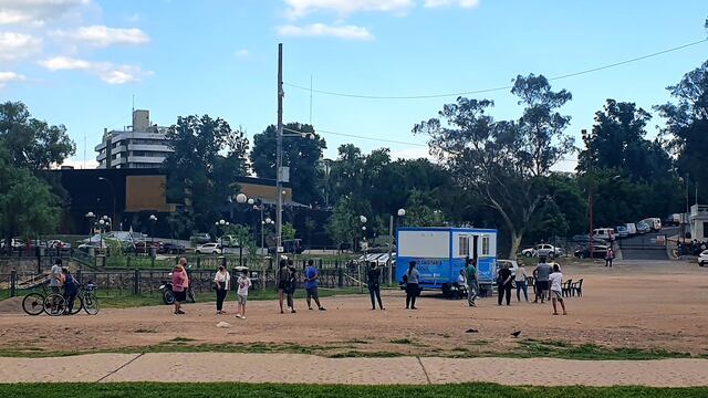 Jornada de "testeos rápidos y gratuitos" en Villa Carlos Paz, este sábado 2 de enero por la tarde. (Foto: VíaCarlosPaz).
