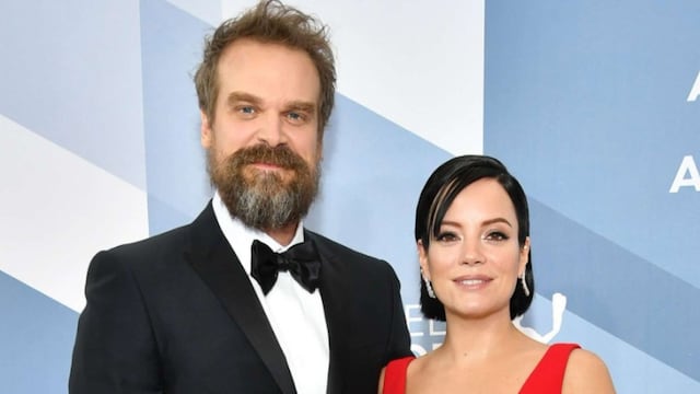 De conocerse en una app de citas a divorcio escandaloso: la inusual historia de amor entre David Harbour y Lily Allen