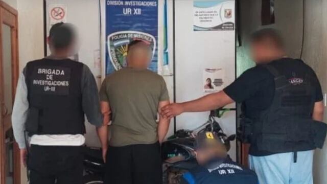Bernardo de Irigoyen: intentaba comercializar una motocicleta robada en redes sociales.