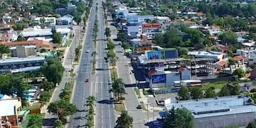 Carlos Paz en cuarentena, vista desde el cielo\u002E