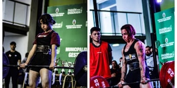 Carina (madre) y Noemi (hija).