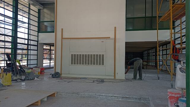 Remodelación en el Hall de la Municipalidad