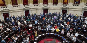 El Frente de Todos citó a sesionar sin acuerdo con la oposición. Foto: Clarín.