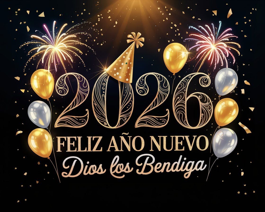 Saludos de año nuevo 2026