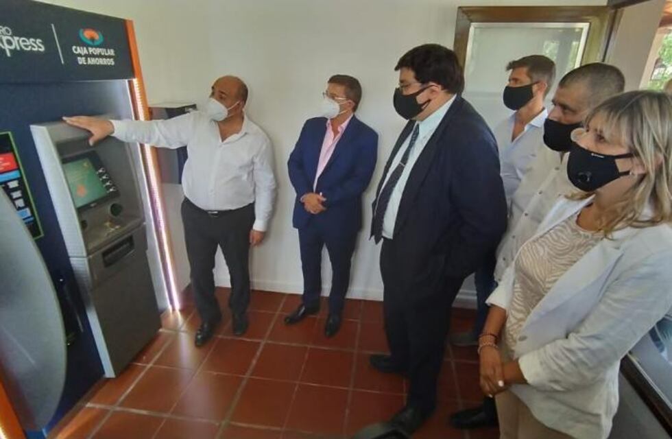 Inauguraron cajeros automáticos en las villas veraniegas