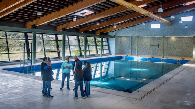 El intendente supervisó la obra.