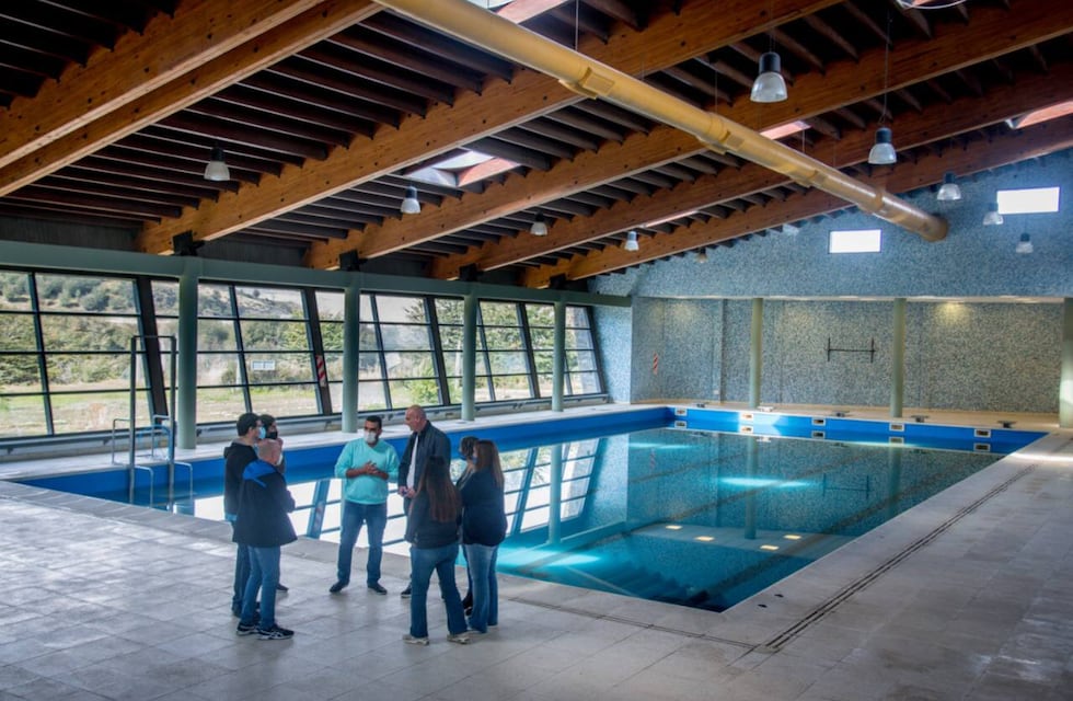 Ushuaia: Vuoto recorrió la obra del Polo Deportivo de Andorra