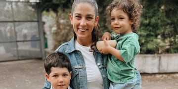 ¡Mini-albañil! Juana Repetto mostró cómo su hijo de 8 años ayudó en la construcción de su casa y se volvió viral