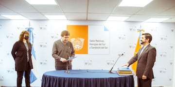 El gobernador tomó juramento a Federico Zapata García como nuevo ministro de finanzas públicas