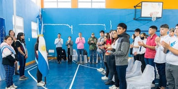 Esta ceremonia escolar fue creada por la Ley N°27.505 en el año 2019, la cual  establece que la Promesa de Lealtad a la Constitución Nacional.