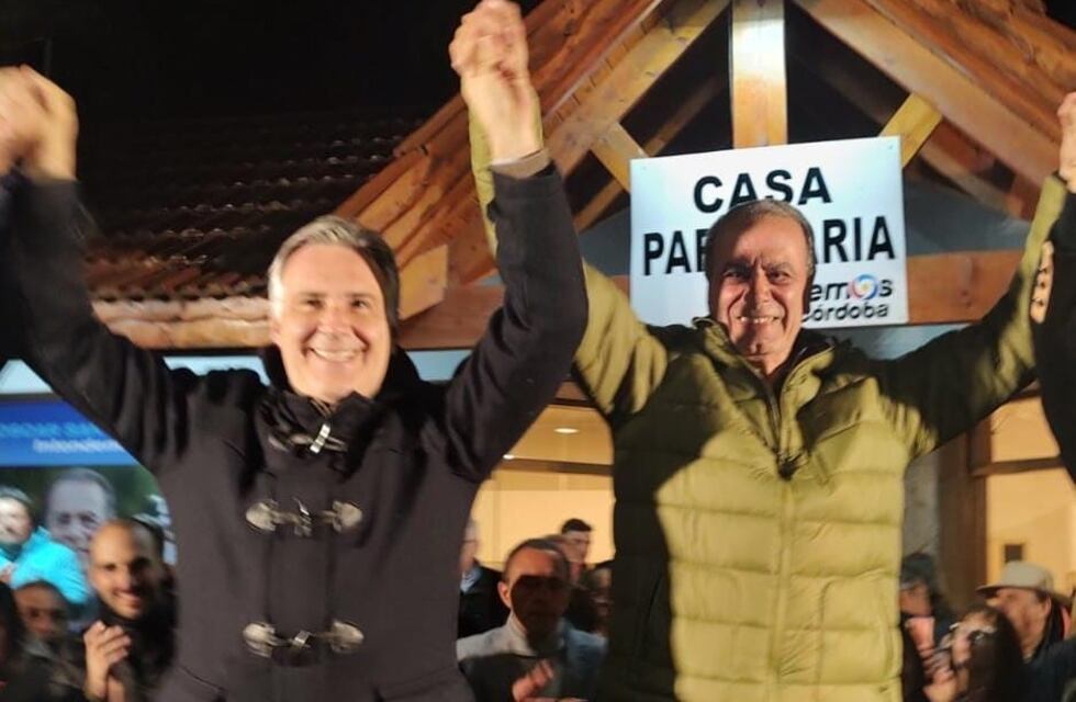 Elecciones 2023 en Córdoba: festejo de Martín Llaryora por “un domingo de muchos triunfos”