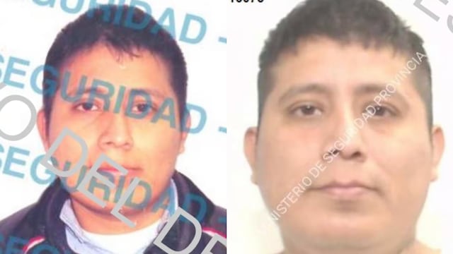 La policía de la provincia de Buenos Aires identificó a dos prófugos.